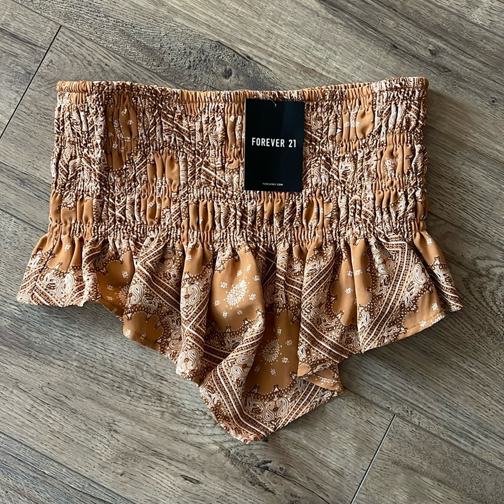 WOMENS WOVEN TUBE TOP